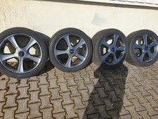 4 Alufelgen Delta 20 Zoll x 9,5 Lochkreis 120 Range Rover Lackiert mit ABE