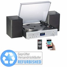 auvisio Plattenspieler/Digitalisierer, DAB+, CD, Bluetooth, Versandrückläufer