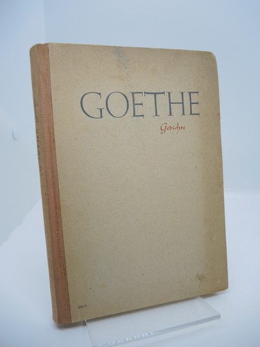 Goethe gedichte eine - ,