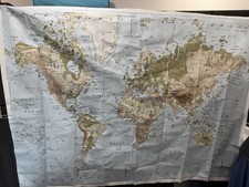 IKEA Premiar World Map Canvas