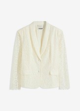 Neu Blazer Gr. 38 Wollweiß