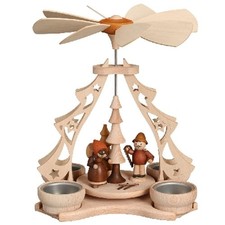 Tischpyramide Waldfiguren für