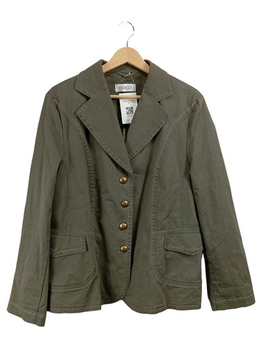 Gelco damen blazer - blazer, oliv