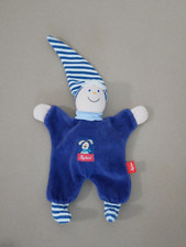 Sigikid Lilalummerle Puppe Wichtel 40726  Schmusetuch Schnuffeltuch - blau