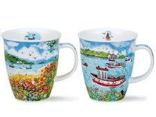 2er Set Dunoon Becher Tassen Nevis Coastal View Küstenblick für 480ml Formano