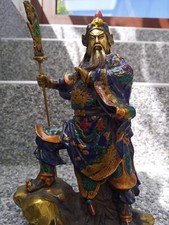 Skulptur bronze, chinesisch, China, Guan Gong , Guan Yu, Figur Bronce