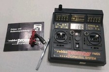 Robbe Promars Sender mit Ladekabel,  Anleitung, Batteriebox und Akkus