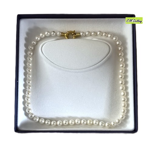 Perlenkette collier 48cm - perlenkette,