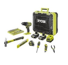 Ryobi RPD18-2C20TAH Akku-Bohrhammer 18V  2,0Ah  inkl. Zubehörset und 2 x Akkus