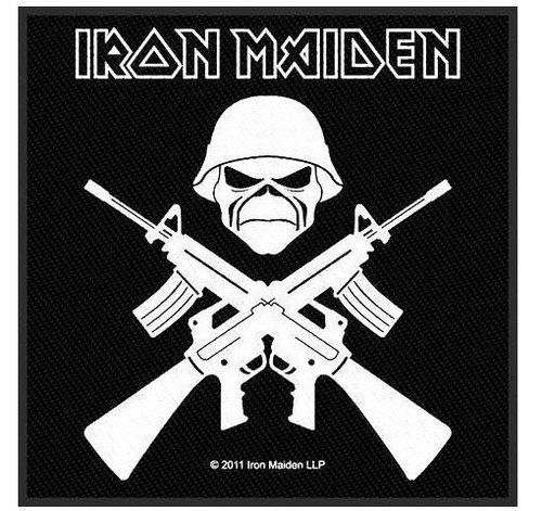Iron maiden patch aufnäher - iron,