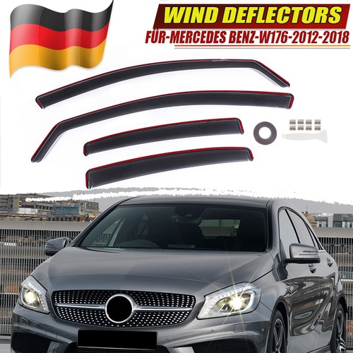 Schwarz getönt windabweiser - schwarz,