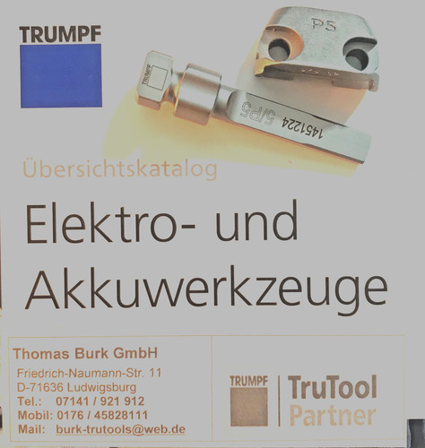 Trumpf set mit stempel - trumpf, 1x