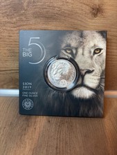 1 oz Silbermünze - Big Five