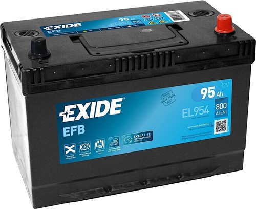 Autobatterie 12v 95ah exide - autobatterie,