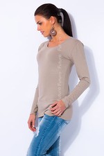 Langarm-T-Shirt Damen Freizeit