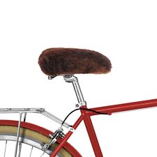 Echt Lammfell Sattelbezug Fahrrad Satteldecke  Sattel Bezug Merinolamm, Relugan