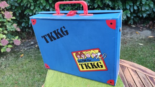 Tkkg kassetten koffer - tkkg, blau