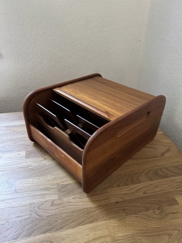 Karteikasten teakholz teak - -,