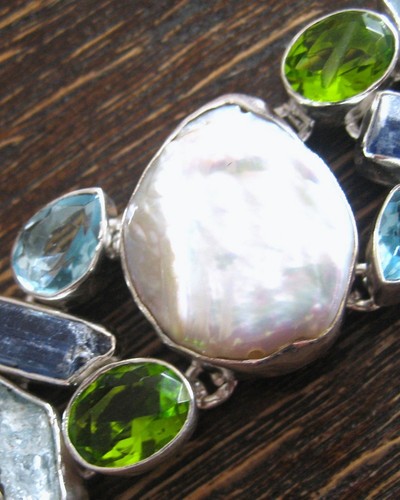 Topas peridot kyanit - topas,