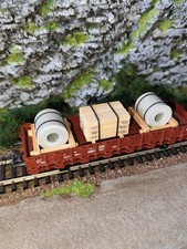 Ladegut Holzstapel kurz mit 2 Alu Coils