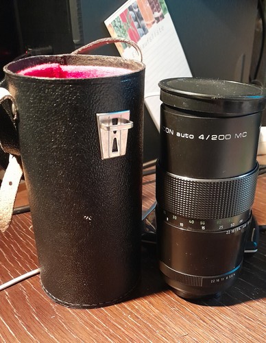 Objektiv pentacon 200 mc - objektiv, 4/200