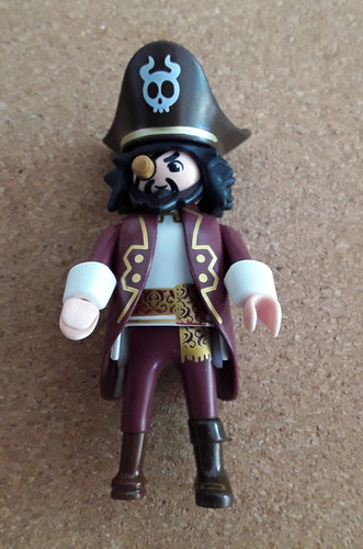 Playmobil figur pirat - figur,