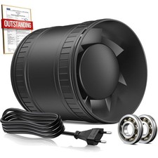 Rohrventilator 100mm, leise