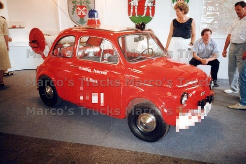 Lkw foto fiat 500 feuerwehr - 500,