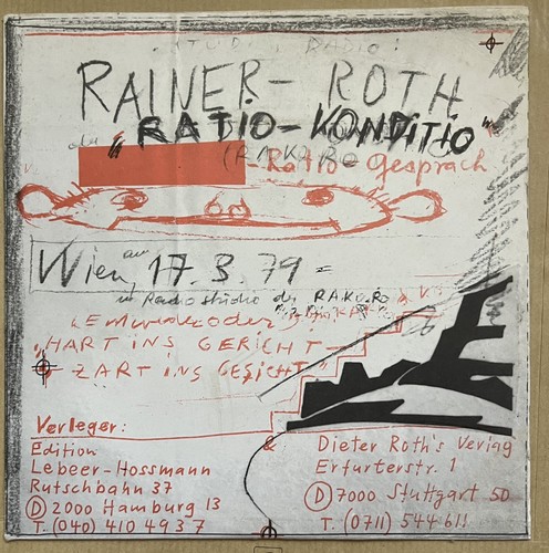 Arnulf rainer dieter roth - rainer,