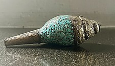Tibetische blasmuschel muschel - tibetische,
