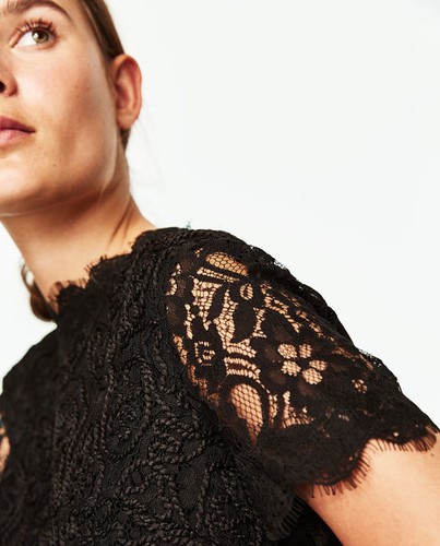 Zara spitzenkleid kleidchen - zara,