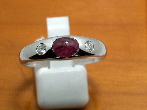 Brillant rubin ring 585 - brillant,