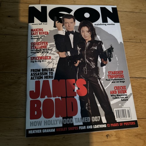 Neon movie magazine issue - magazine,