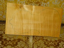 Tonholz, Tonewood,  alter, ganzer, bosnischer Boden für Geige, one-piece back