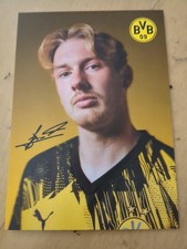 Unikat. Autogrammkarte. Julian Brandt.  BVB. DFB.  Saison 2025 /26. Bundesliga. 