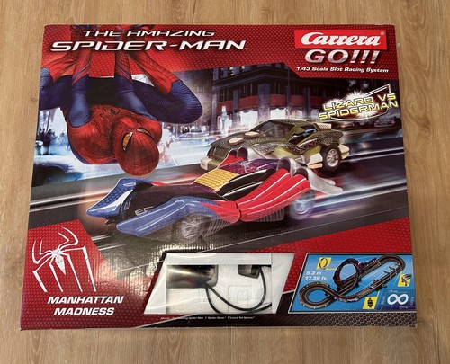 Carrera rennbahn spiderman - go, rennbahn,
