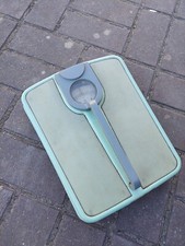 Alte DDR Personenwaage bis 125kg mit Griff 70er Jahre Retro Waage  VEB Werdau