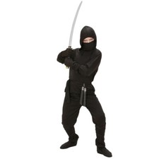 Schwarzes ninja kostüm - ninja, kinder