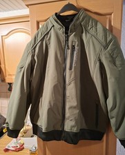 Modeka Clarke Herren Motorrad Softshell Jacke mit Hoodie Kapuze wasserdicht