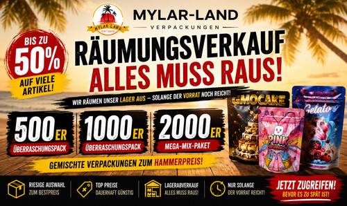 Mega packs set - mylar, bags