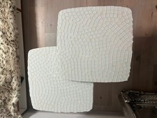 Mosaiktisch quadratisch – handgefertigt, Glasfliesen, modern, Abholung