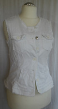Jeans weste spitze 36 - jeans, gr.36/38