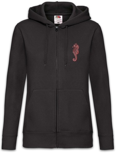 Sea horse damen zipper - horse,