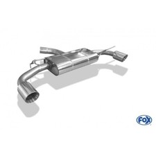 FOX Sportauspuff DUPLEX je 1x114mm VW Golf VII Facelift Einzelrad 1.0l 1.4l 1.5l