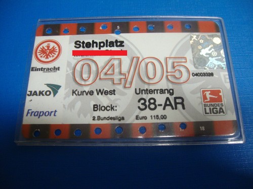 2004 ticket dauerkarte - 2004,