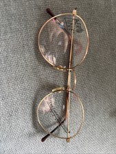 Runde metallbrille edelstahl - metallbrille,