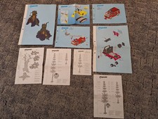 Konvolut Playmobil Anleitungen