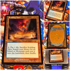 MTG Scalding Tarn V.1  🇬🇧 NM Modern: Horizons 2: Extras 2021 OG Sacrifice Land