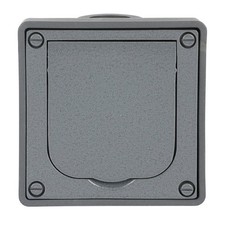 Busch-Jaeger Schuko-Steckdose 20 EFDB2 mit Klappdeckel Unterputz