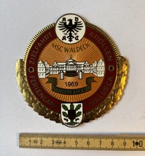 Plakette - Badge - ADAC Zielfahrt Arolsen 1969